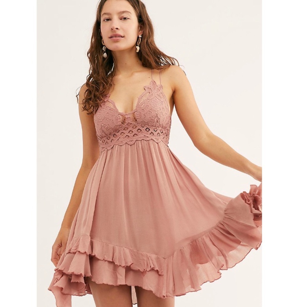 SOLD Free People Adella Slip Dress
